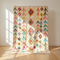 Handmade Azilal Rug - Vibrant 100% Wool - Shaggy Abstract Bohemian Area Rug