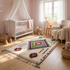 Azilal Rug – Multicolor Shaggy Diamond Wool Berber Carpet