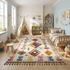 Azilal Rug – Multicolor Diamond Wool Berber Carpet