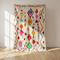 Handmade Azilal Rug - Vibrant Shaggy Wool - Colorful Geometric Boho Area Rug