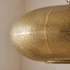 Moroccan Pendant Light – Brass Dome