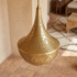 Moroccan Chandelier – Filigree Openwork Brass Lamp