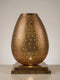 Moroccan Table Lamp – Filigree Openwork Brass Lamp Living Room