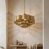 Brass Pendant Light – Moroccan Filigree Openwork Handmade