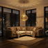 Moroccan Chandelier – Filigree Openwork Brass Lamp
