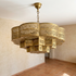 Authentic Handmade Moroccan Lamp – Custom Brass Chandelier with Intricate Filigree Design for Living Room Decor