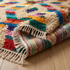 Moroccan Kilim Rug – Multicolor Flatweave Diamond Wool Rug