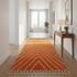 Large Orange Moroccan - Handmade Berber Custom Rug