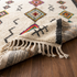 Authentic Handmade Azilal Rug – 100% Wool Moroccan Area Rug with Colorful Abstract Geometric Pattern