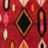 Boujaad Rug – Red Plush Abstract Wool Area Rug