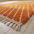 Large Orange Moroccan - Handmade Berber Custom Rug