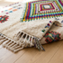 Azilal Rug – Multicolor Shaggy Diamond Wool Berber Carpet