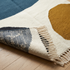 Moroccan Kilim Rug – Blue Flatweave Diamond Wool Area Rug