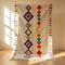 Handmade Azilal Rug - Plush High Pile Wool - Vibrant Geometric Boho Living Room Decor