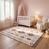 Moroccan Berber Rug – Multicolor Geometric Wool Area Rug