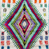 Handmade Azilal Rug - Vibrant 100% Wool - Shaggy Boho Area Rug - Colorful Geometric Tribal Motif