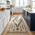 Moroccan Kilim Rug – Beige Flatweave Diamond Wool Rug