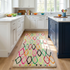 Authentic Handmade Azilal Rug – Plush Shaggy Wool Moroccan Rug with Vibrant Neon Geometric Patterns