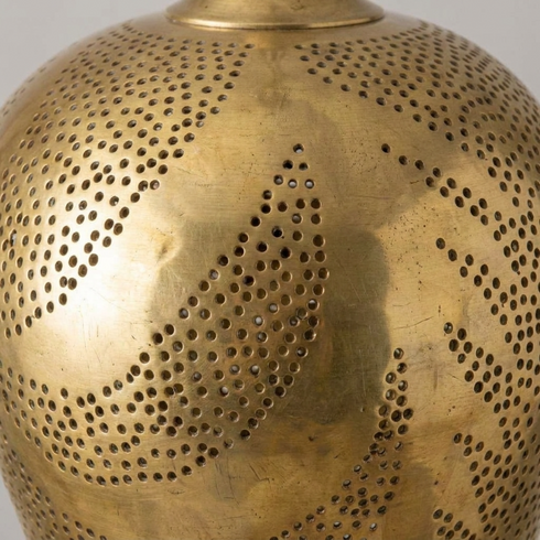 Brass Pendant Light – Moroccan Pierced Openwork