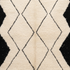 Boujaad Rug – Black & Ivory Abstract Wool Rug