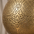 Handmade Moroccan Hanging Lamp - Globe Living Room Brass Light