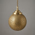 Moroccan Pendant Light – Globe Star Brass Lamp