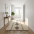 Moroccan Berber Rug – Ivory Plush Geometric Wool Area Rug
