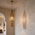 Teardrop Brass Moroccan Pendant Light