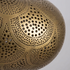 Brass Pendant Light – Moroccan Filigree Openwork Bedroom