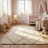 Authentic Beni Ourain Rug - Minimalist Boho Living Room Decor