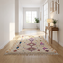 Azilal Rug – Multicolor Plush Diamond Wool Rug