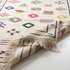 Handmade Azilal Rug - 100% Natural Wool - Vibrant Boho Living Room Decor