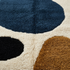 Authentic Moroccan Kilim Rug – Handwoven Flatweave Natural Wool Area Rug with Modern Abstract Geometric Pattern