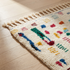Handmade Azilal Rug - High Pile Natural Wool - Colorful Abstract Boho Decor