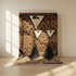 Moroccan Berber Rug – Brown Tribal Wool Area Rug