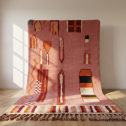 Handamade Moroccan Rug - Berber Home Decor Rug