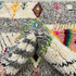 Authentic Handmade Azilal Rug – 100% Wool Moroccan Area Rug with Colorful Abstract Geometric Pattern