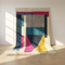 Moroccan Berber Rug – Multicolor Plush Geometric Wool Rug