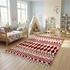 Authentic Handmade Azilal Rug – High Pile Wool Moroccan Rug with Geometric Boho Design