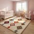 Moroccan Kilim Rug – Multicolor Flatweave Diamond Wool Area Rug