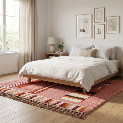 Handamade Moroccan Rug - Berber Home Decor Rug