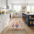 Azilal Rug – Multicolor Shaggy Diamond Wool Area Rug