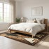 Moroccan Berber Rug – Brown Tribal Wool Area Rug