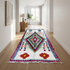 Handmade Azilal Rug - Vibrant 100% Wool - Shaggy Boho Area Rug - Colorful Geometric Tribal Motif