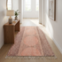 Modern Moroccan Kilim Rug - Flatweave Natural Wool - Geometric Abstract Boho Decor