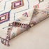 Moroccan Berber Rug – Multicolor Geometric Wool Area Rug