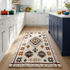 Handmade Azilal Rug - High Pile Natural Wool - Boho Moroccan Living Room Decor - Tribal Geometric Pattern