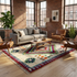Handmade Azilal Rug - Vibrant 100% Wool - Shaggy Boho Area Rug - Colorful Geometric Tribal Motif