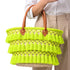 Moroccan Straw Beach Bag – Beige Tassel Tote with Leather Handles