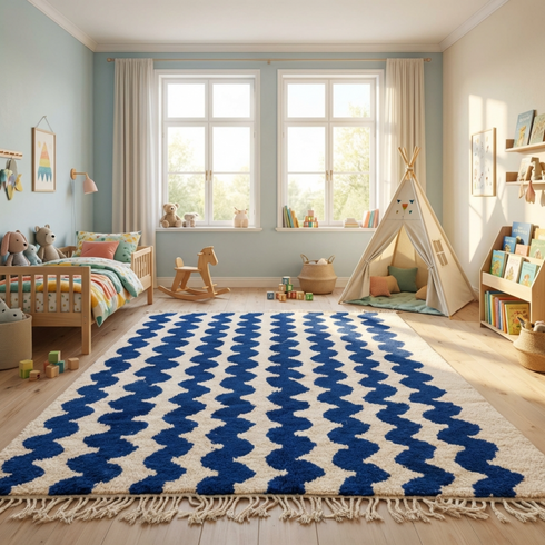 Authentic Moroccan Rug - Custom Beni Ourain Rug